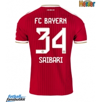 Bayern Munich Ismael Saibari #34 Hjemmedrakt 2026-27 Kortermet